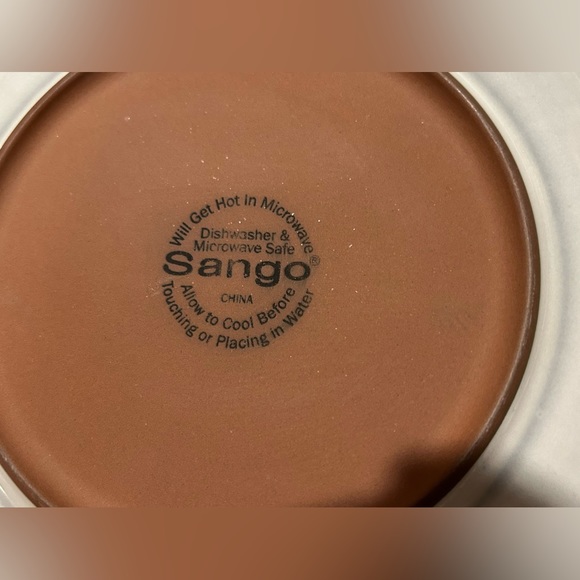 Set of 4 Sango salad plates. 8.5” - Picture 8 of 12